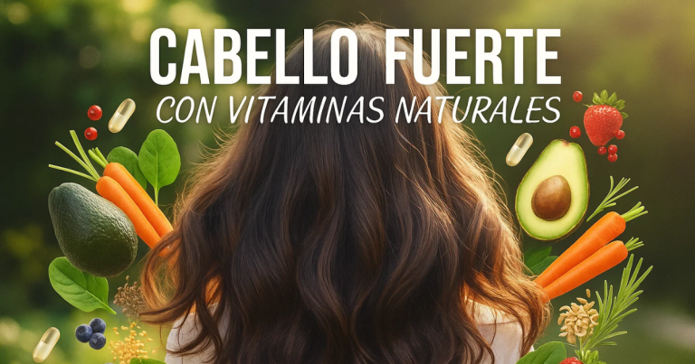 Cabello Fuerte con Vitaminas Naturales